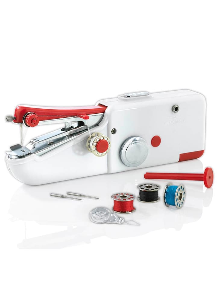EASYmaxx Hand-Nähmaschine Kompakt - 9-teiliges Set- weiß günstig kaufen onesize