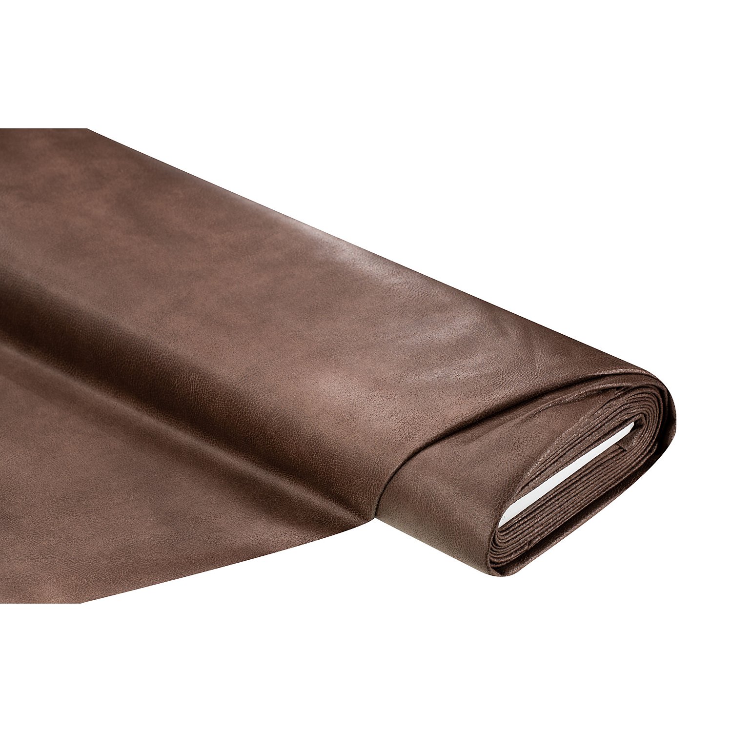 Lederimitat aus recyceltem Leder, nougat