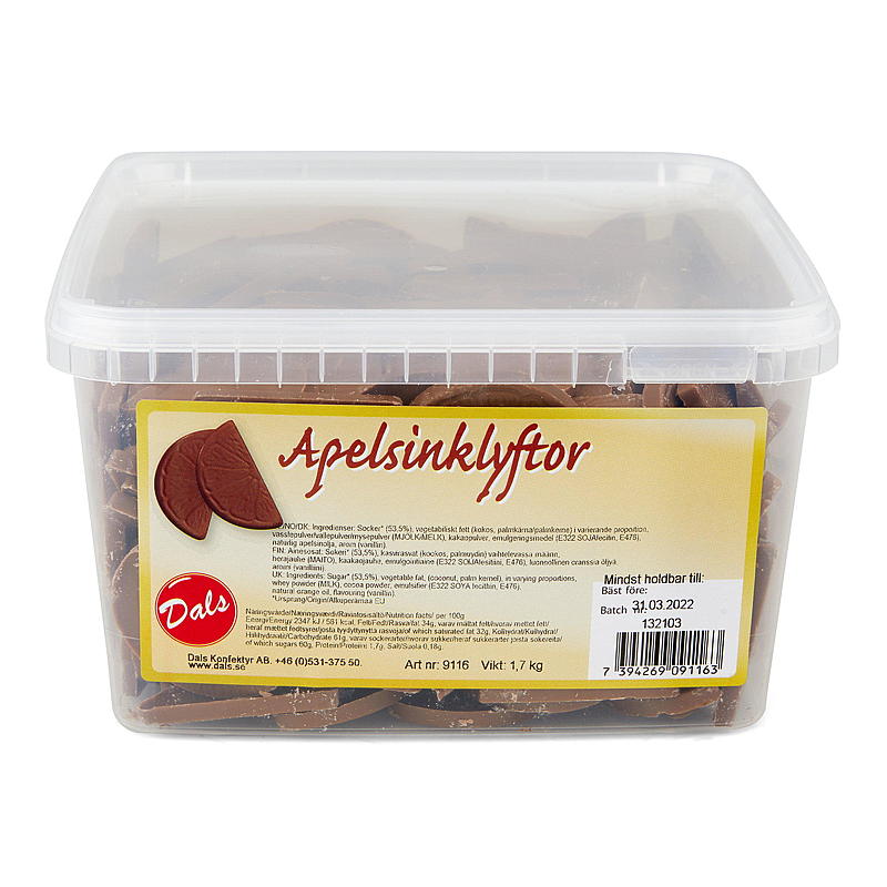 KnallGodt Appelsinløv 1,7 kg