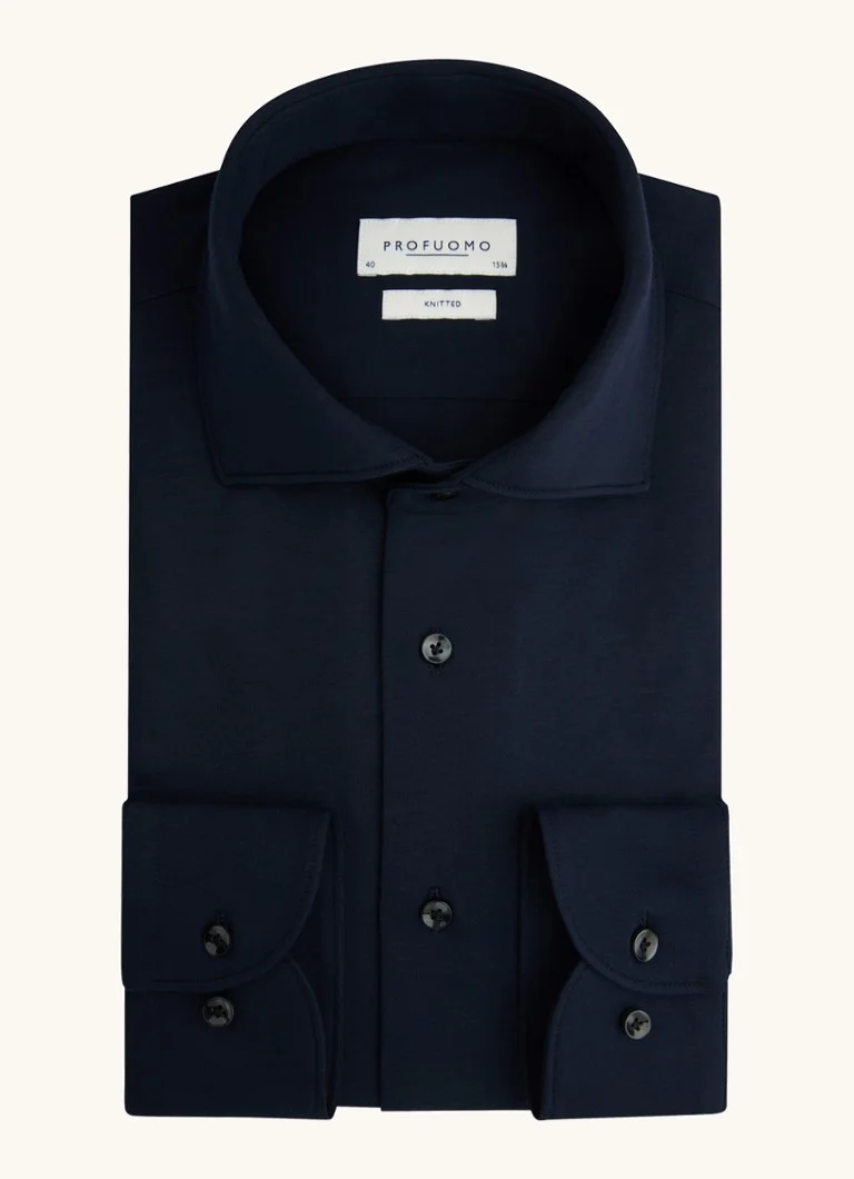 Camisa Profuomo de corte regular com elastano