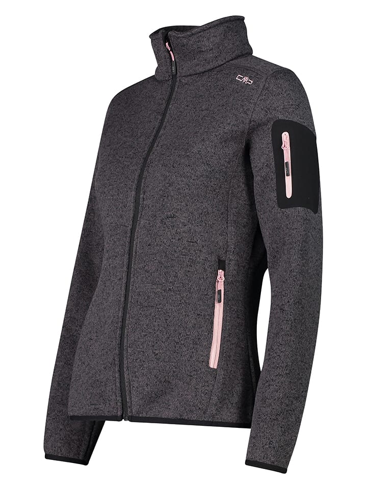 CMP Fleecejacke in Anthrazit günstig kaufen