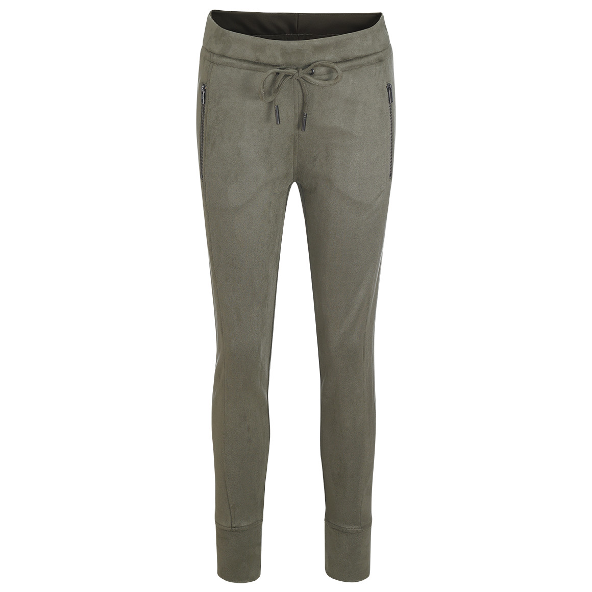 Damen Jogpants in Veloursoptik
