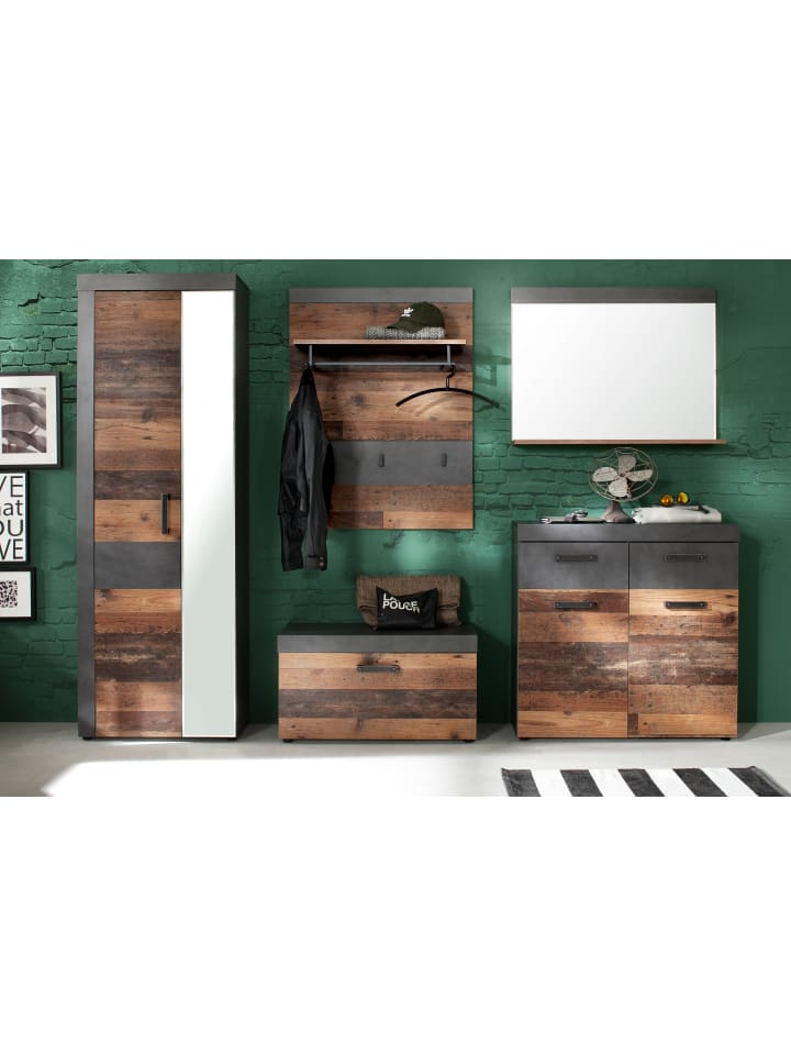 ebuy24 Garderobenaufstellung Irwin A Braun 265 x 37 cm günstig kaufen onesize