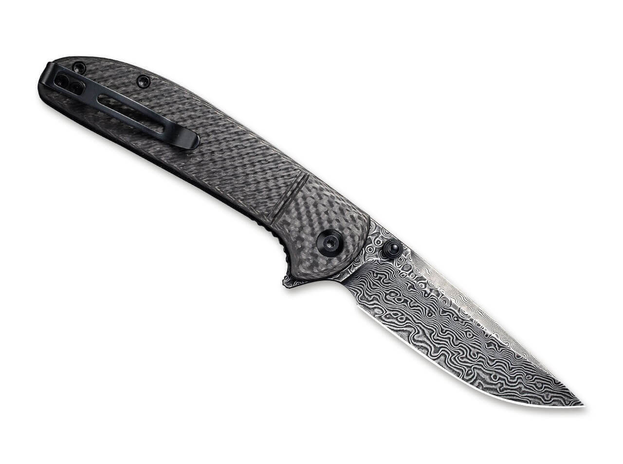 Badlands Vagabonds Damascus Carbon Black