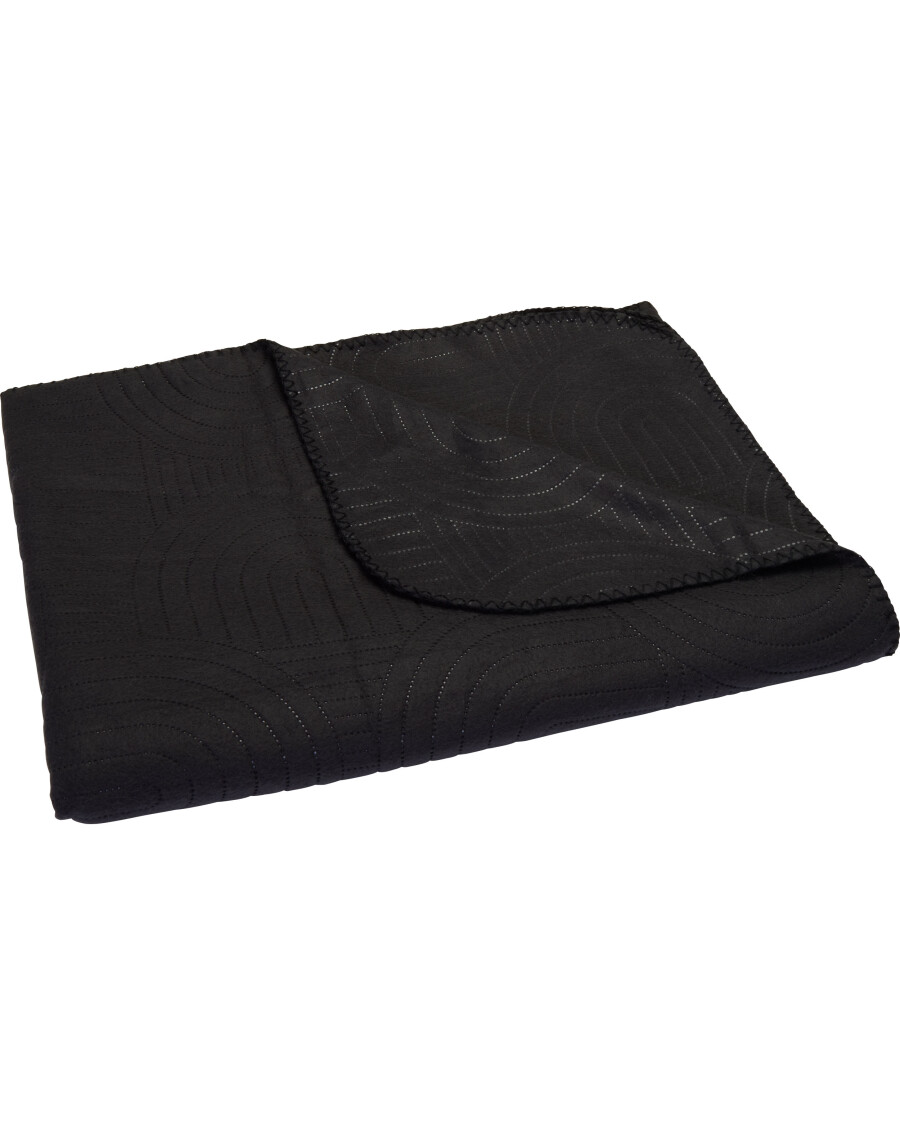 Gemusterte Fleecedecke