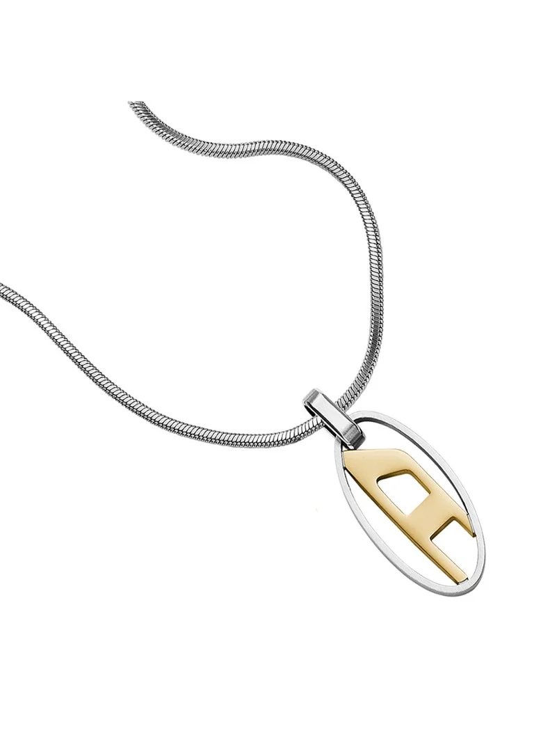 Collana Diesel con logo DX1421931