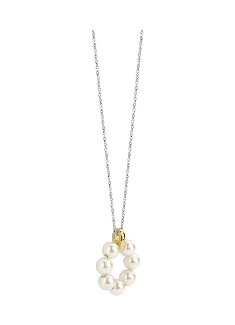 TI SENTO - Milano Silver necklace with pearl 34037PW
