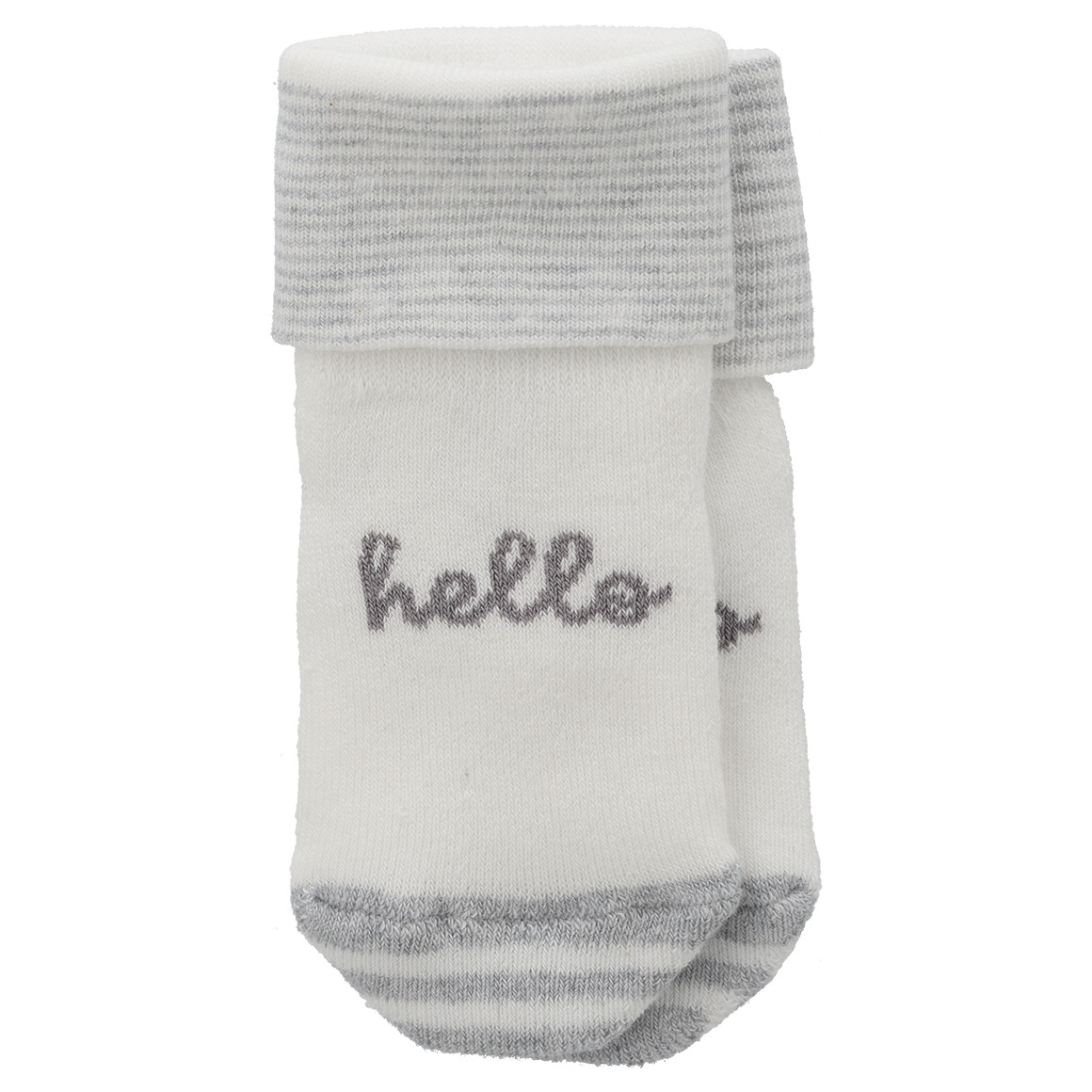 2 Paar Newborn Socken mit Bio-Baumwolle