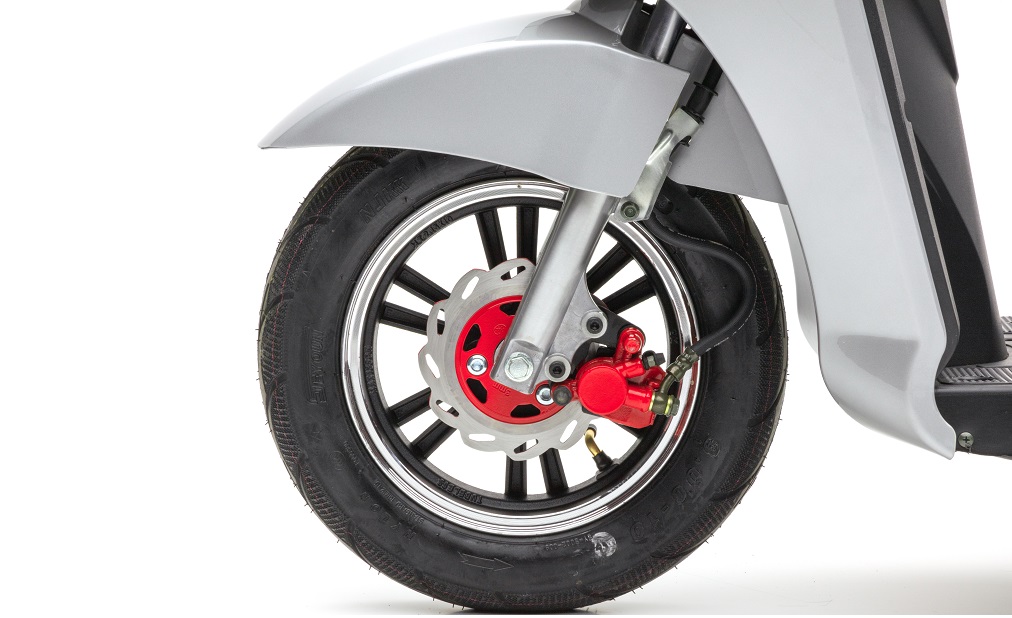 Econelo Elektro Dreiradroller S1000 Silber