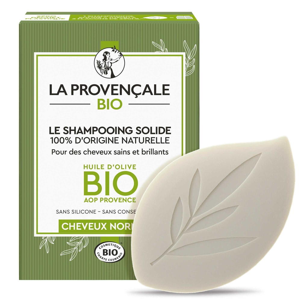 La Provençale La Provençale Le Shampoing solide 100% d'origine naturelle 60g Shampooing solide 100% d'origine naturelle cheveux normaux certifié bio