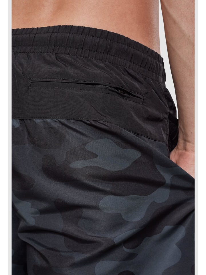 Urban Classics Urban Classics Badeshorts in blk/darkcamo günstig kaufen
