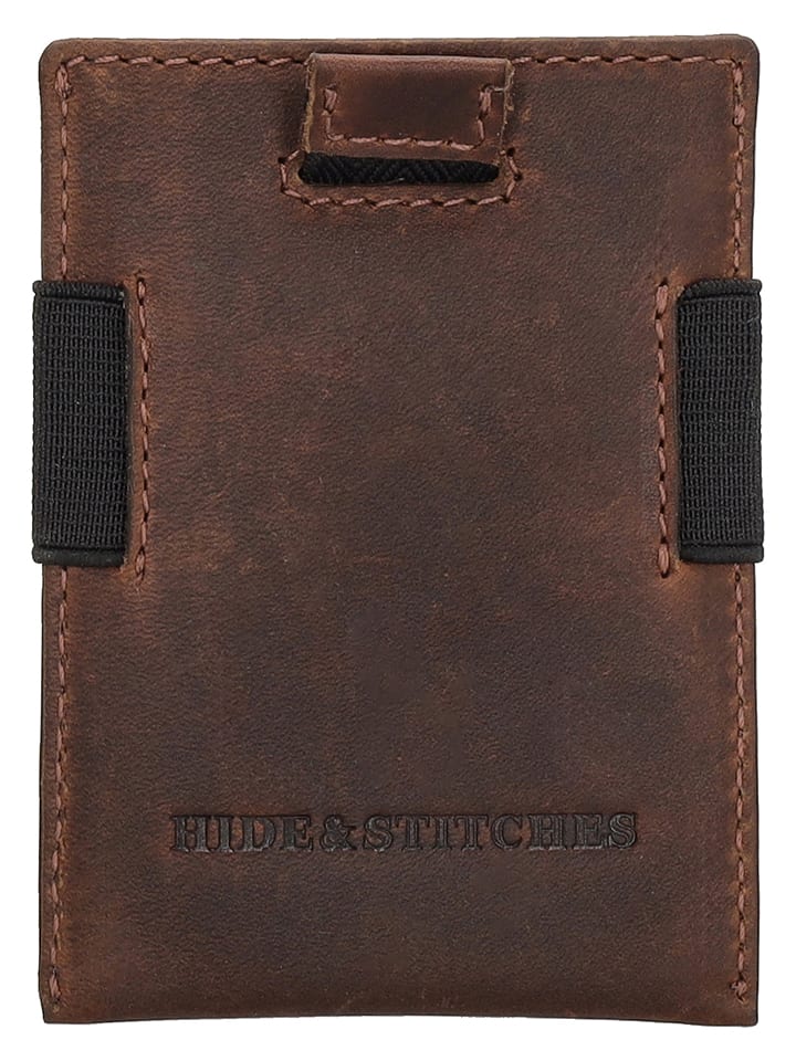 HIDE & STITCHES Leder-Kartenetui 