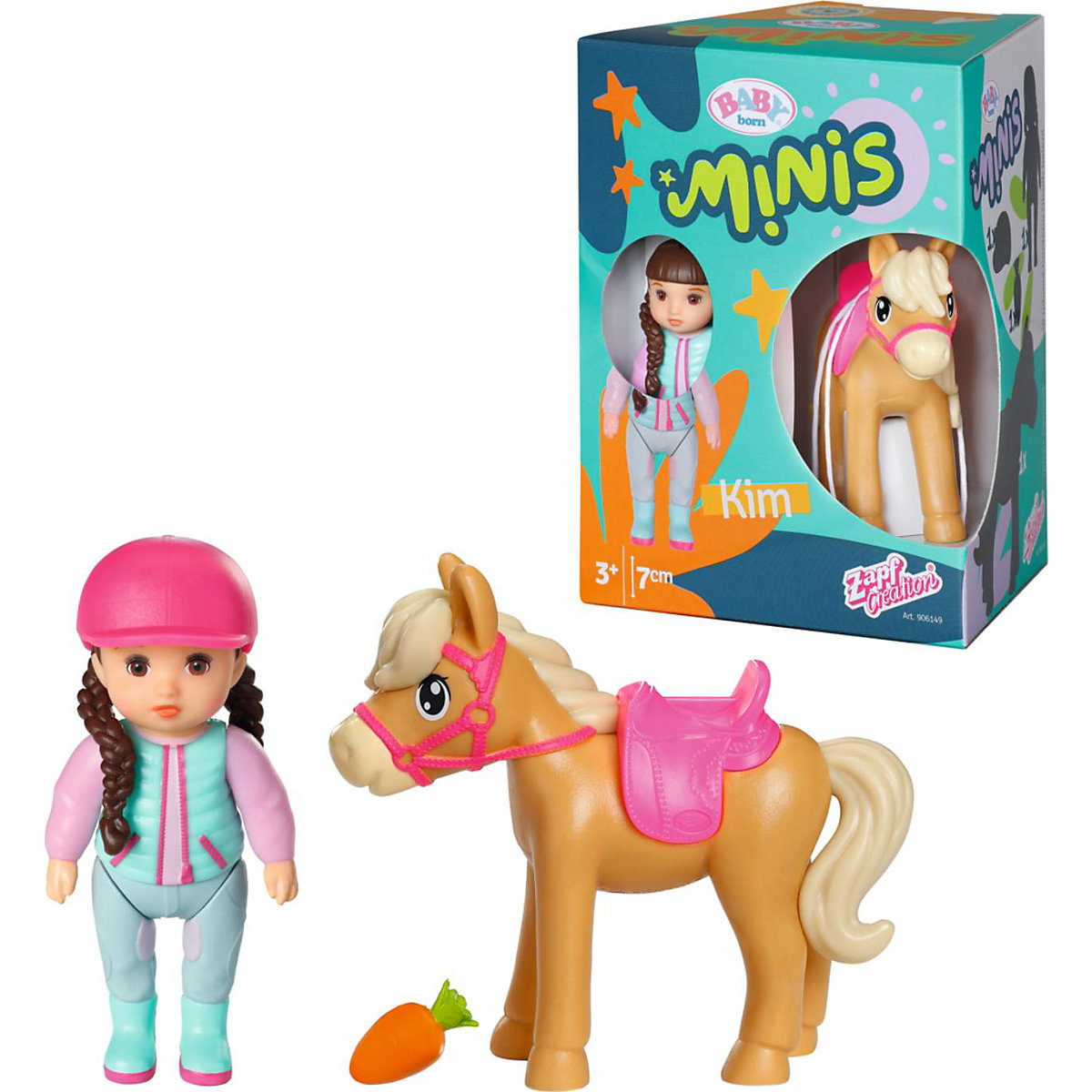 BABY born® Minis - Spielset Pferdespaß