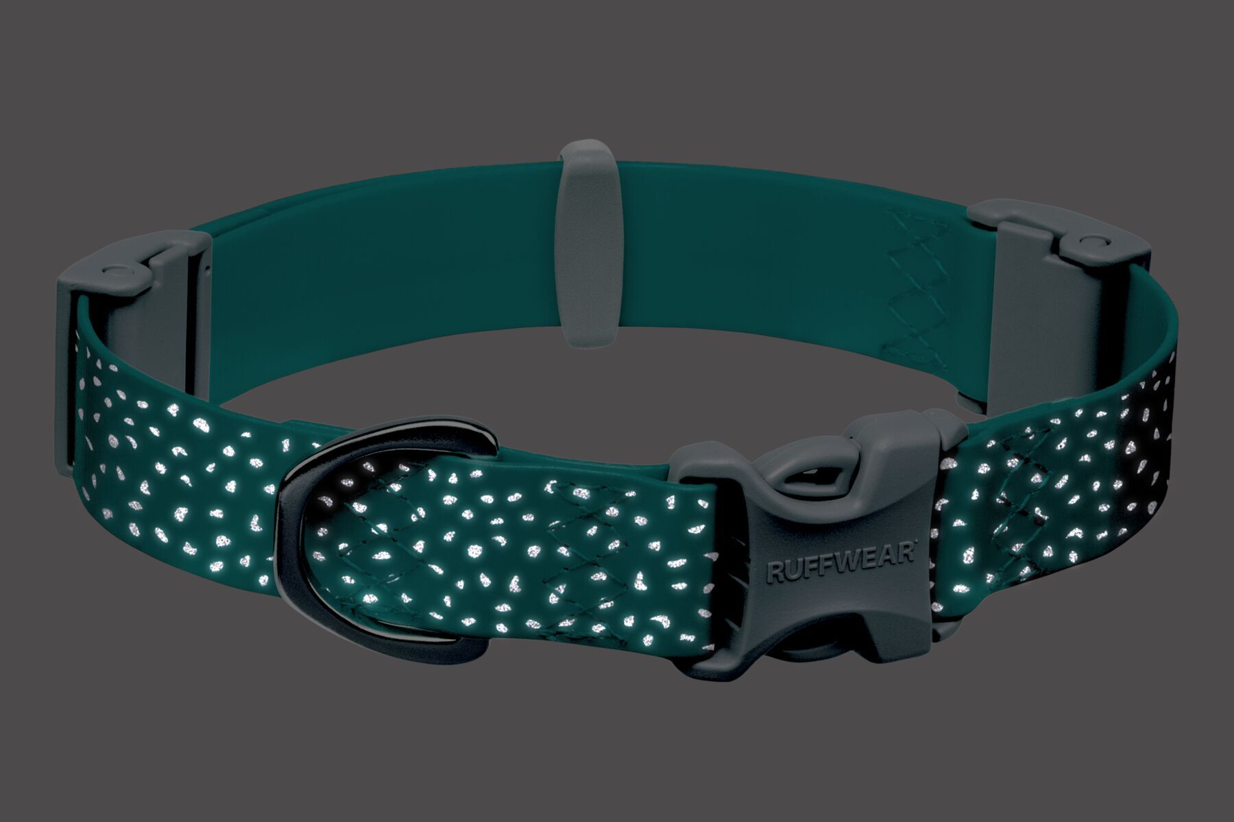 Ruffwear Hundehalsbänder Ruffwear Confluence™ Halsband blau/ türkis M