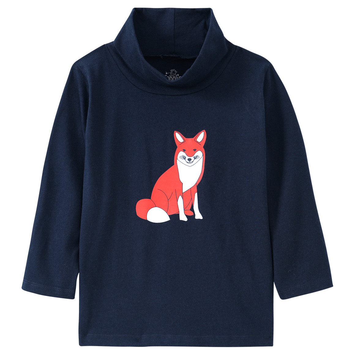 Baby Langarmshirt mit Fuchs-Print