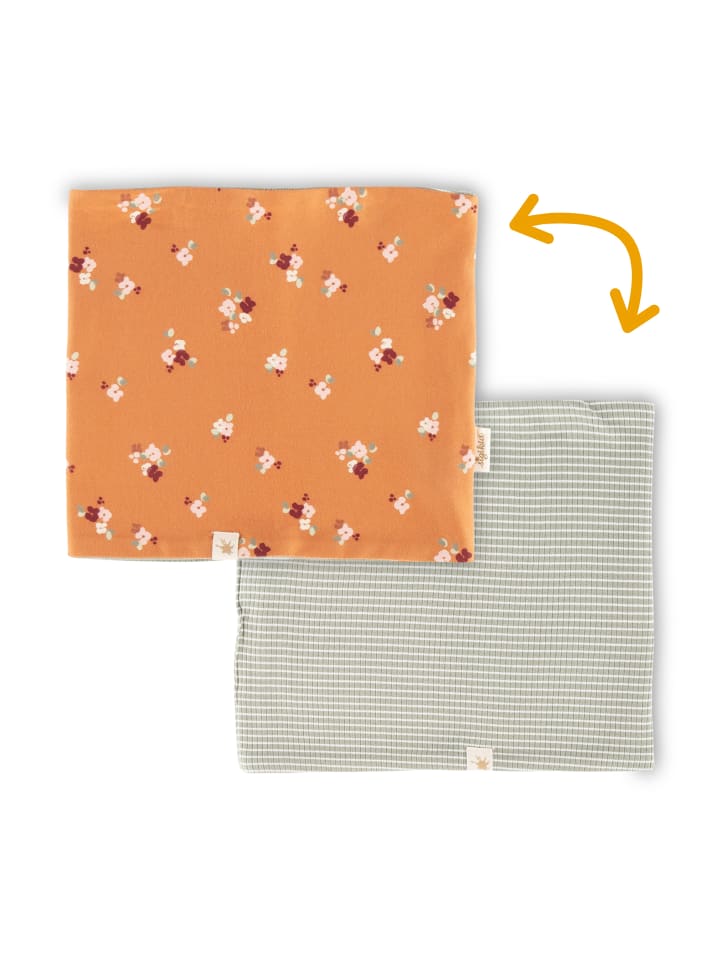 Sigikid Wende Loopschal pink cockatoo in braun günstig kaufen onesize