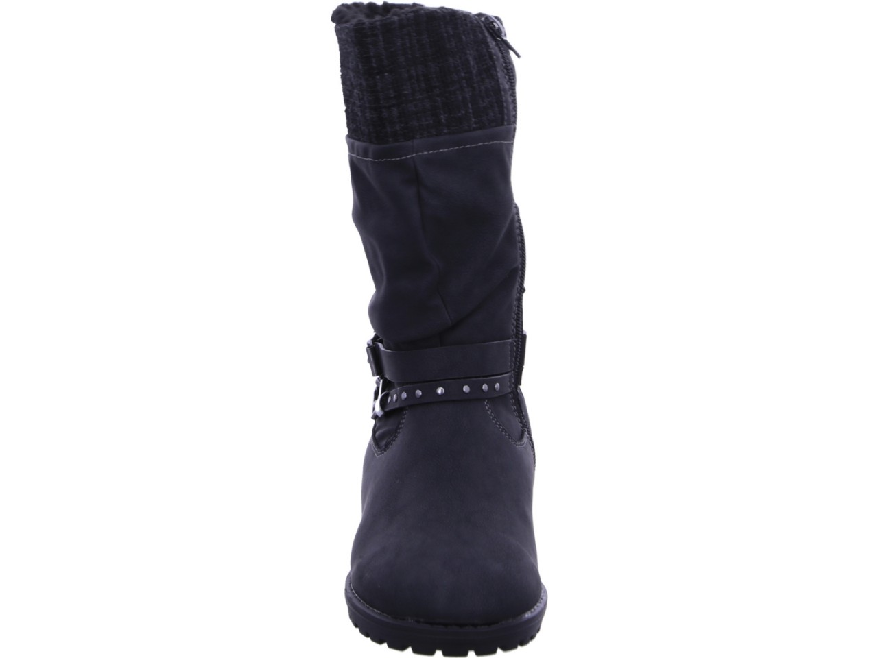 S.OLIVER Schnür-Stiefeletten schwarz