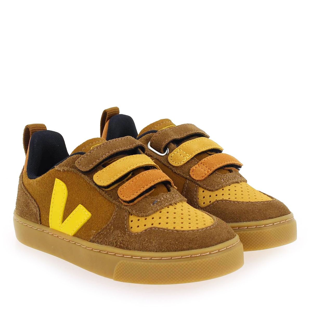 Veja  V-10 VELCRO H22 - Camel Jaune