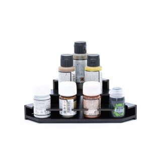 Black Paint Rack: Endstück Farbregal (Pigment)