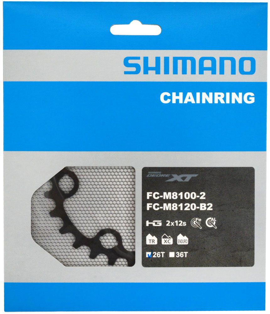 Shimano XT/SLX FC-M8100/M7100 2x12-fach Kettenblatt kaufen | Bike-Discount