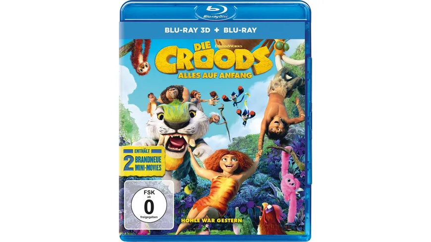 Die Croods - Alles auf Anfang  (+ Blu-ray 2D)