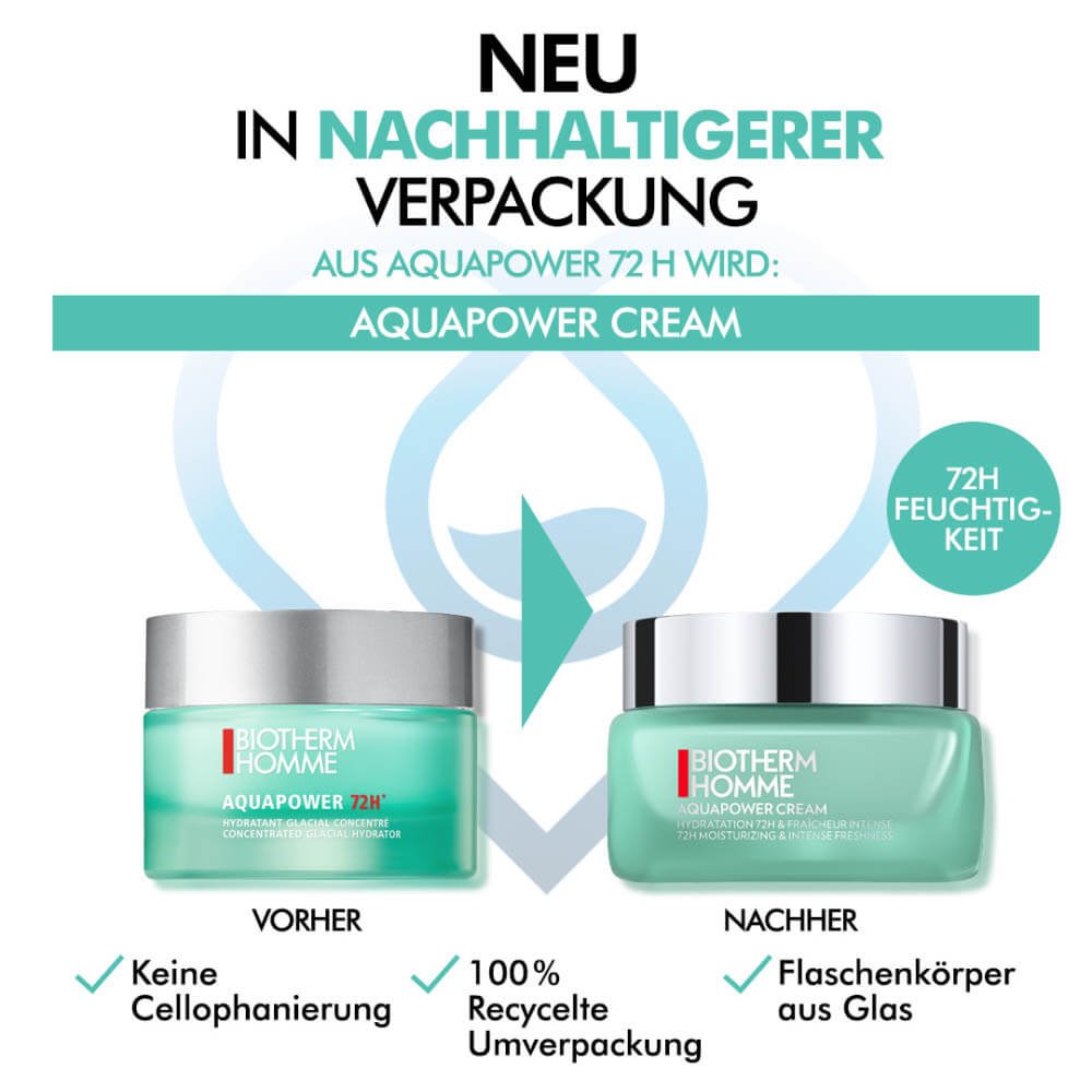 Biotherm Homme Aquapower Gesichtsgel 72h