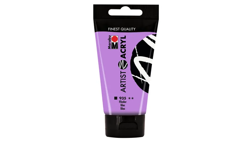 Marabu Artist Acryl, Flieder 935, 75 ml 75 ml