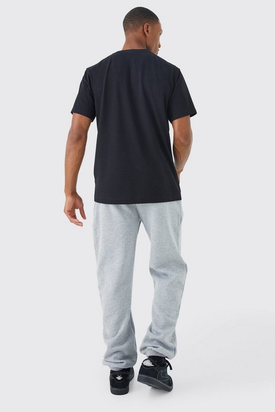 Jogginghose mit Pour Homme Print