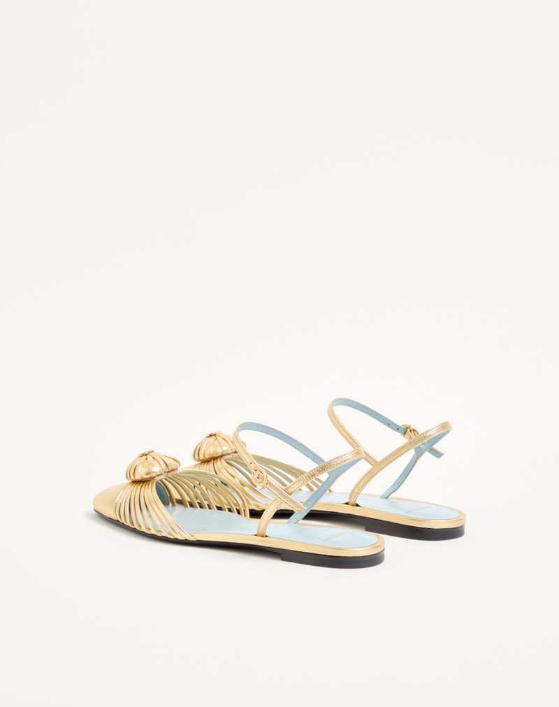 Coeur Royal Ballerina em Nappa Laminada