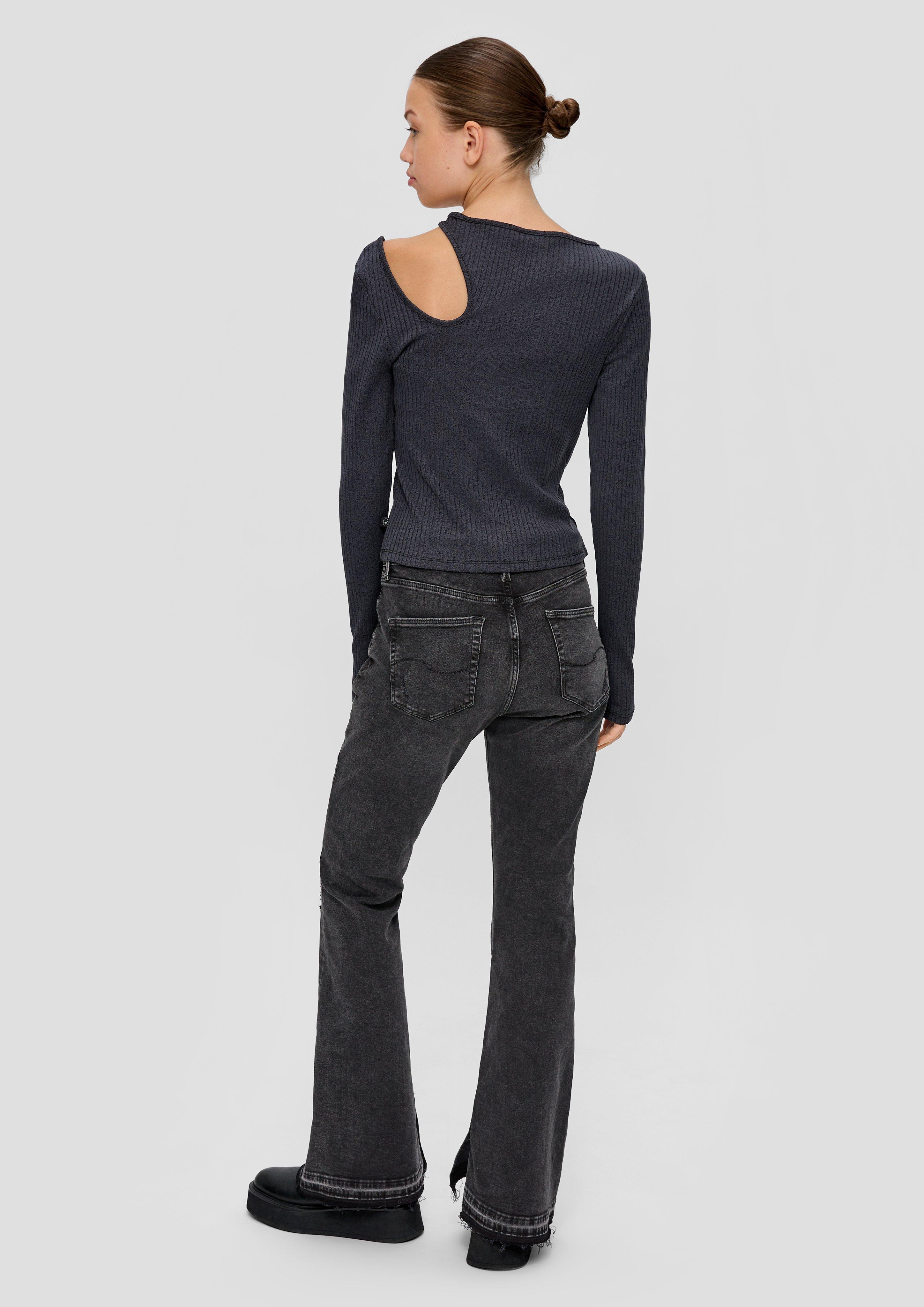 Jeans Reena / Slim Fit / High Rise / Flared Leg  2119080-98Z3