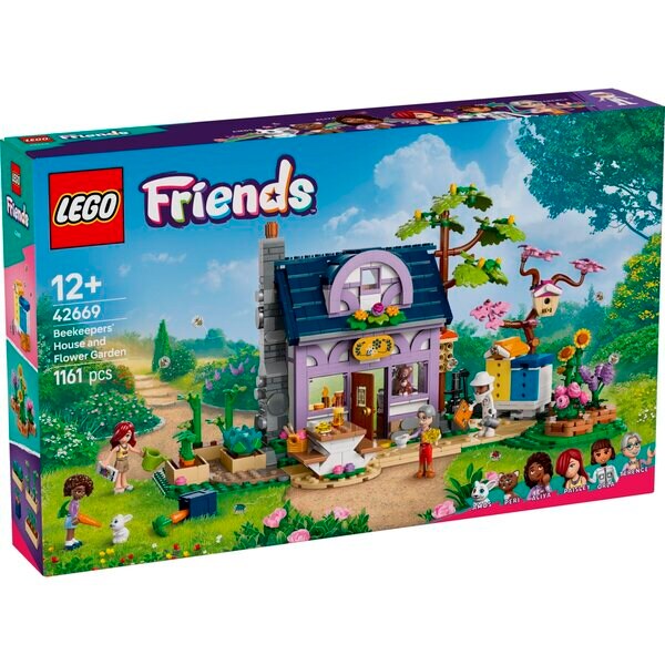 LEGO Friends 42669 Čebelarjev dom in cvetlični vrt