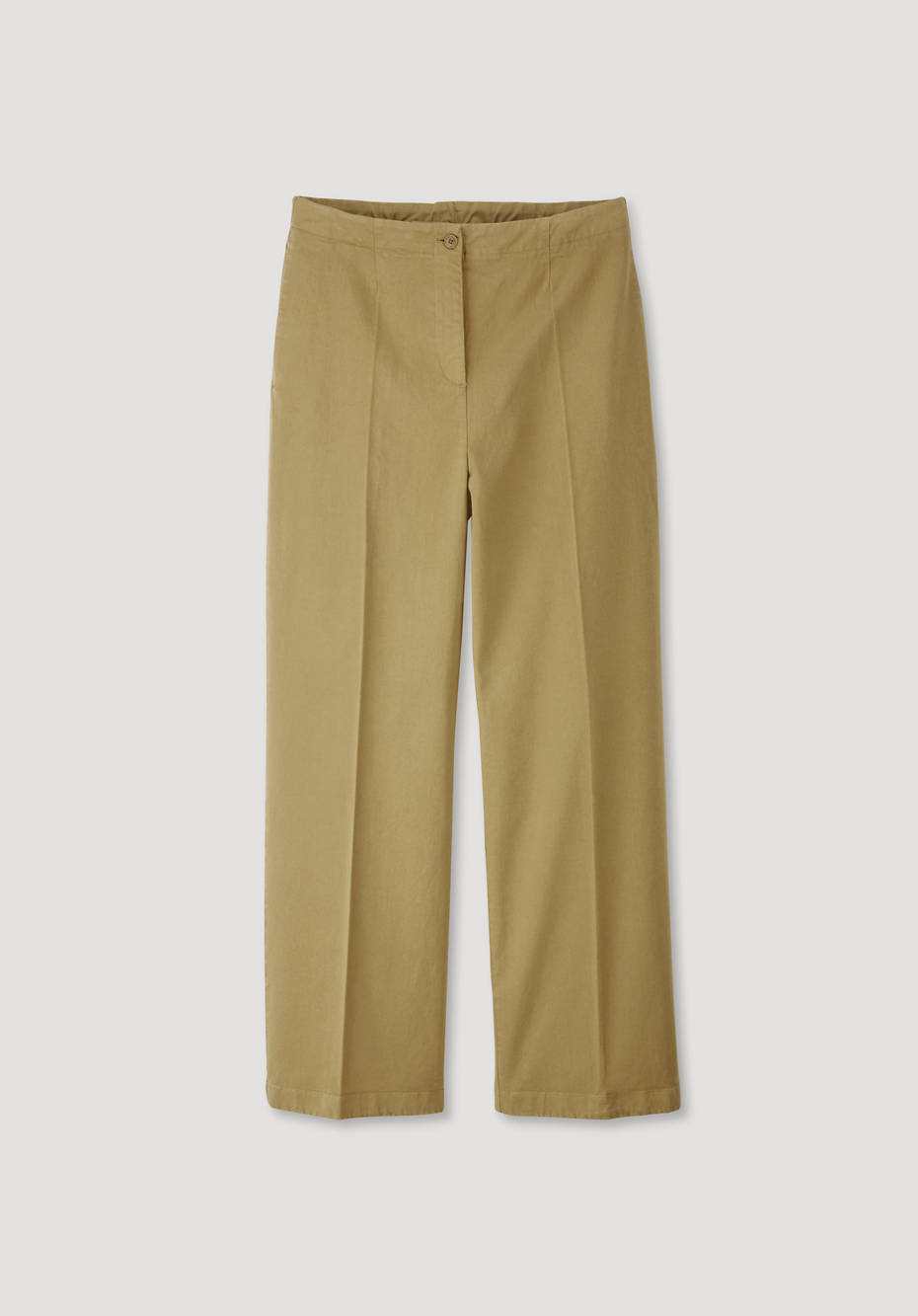 Hose Wide Leg aus Bio-Baumwolle mit Hanf