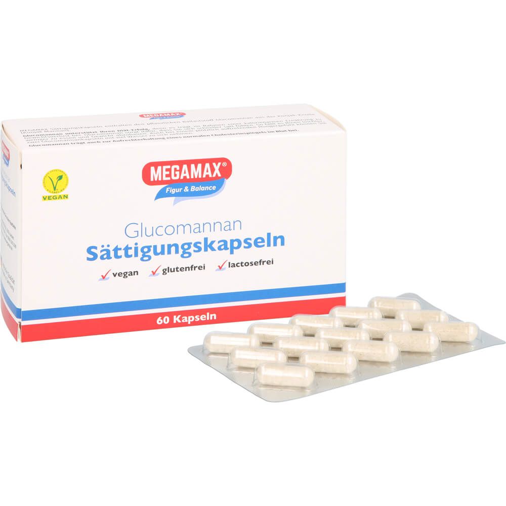 MEG Sättigungskapseln Glucomannan