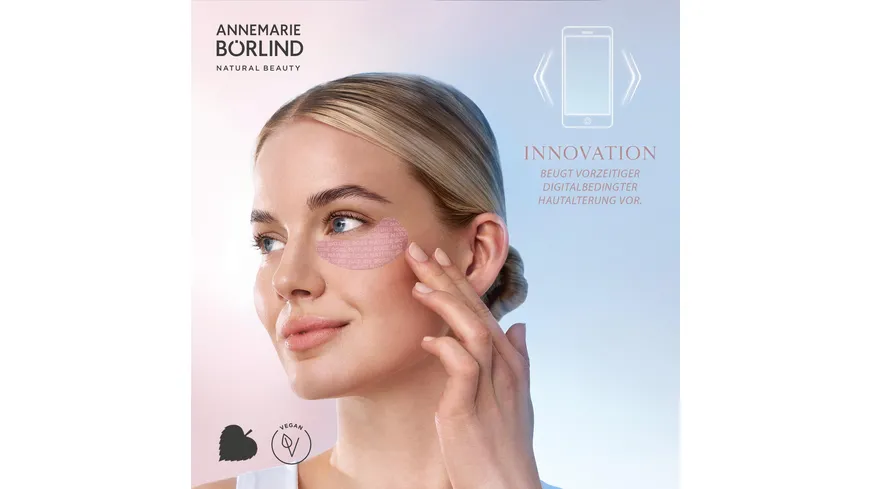 ANNEMARIE BÖRLIND ROSE NATURE Eye Pads Cooling