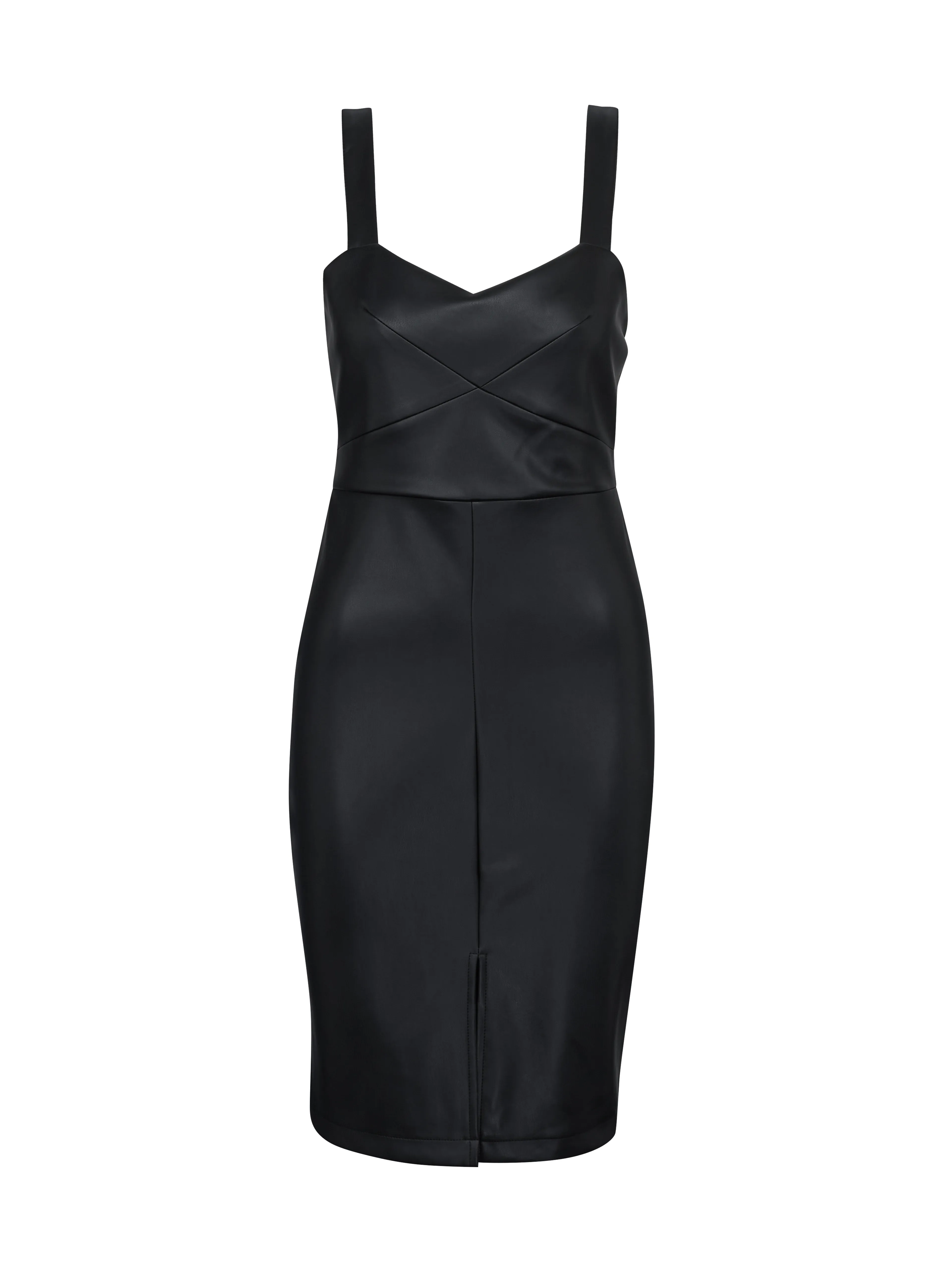 Schwarzes knielanges Damenkleid ORSAY