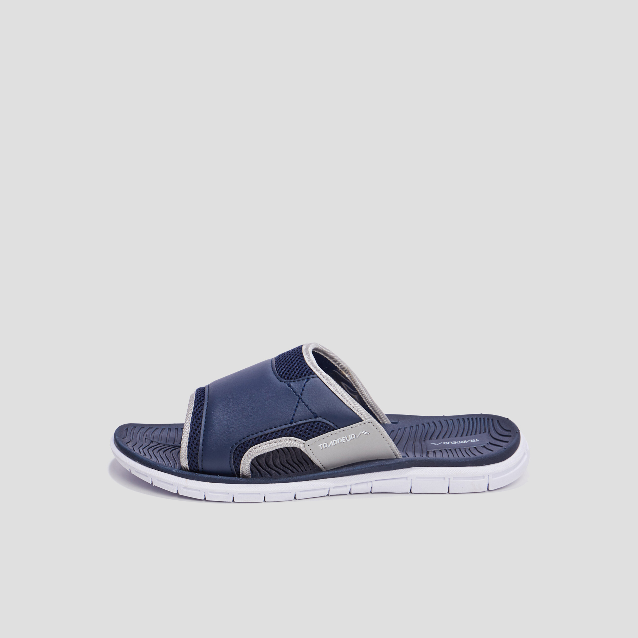 Mules Trappeur bleu marine homme | La Halle
