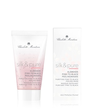 Charlotte Meentzen silk & pure Klärende Pink-To-Black Gesichtsmaske-50 ml