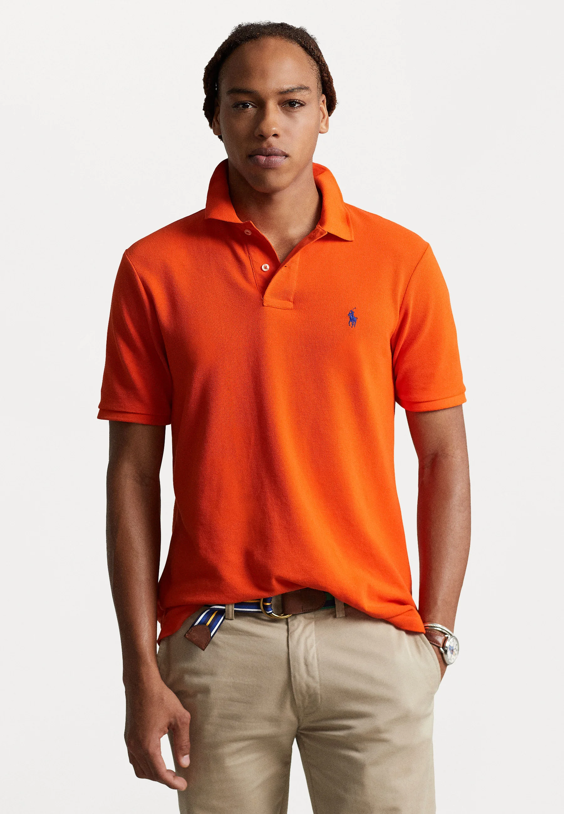 Polo Ralph Lauren SLIM FIT MESH SHIRT - Polo
