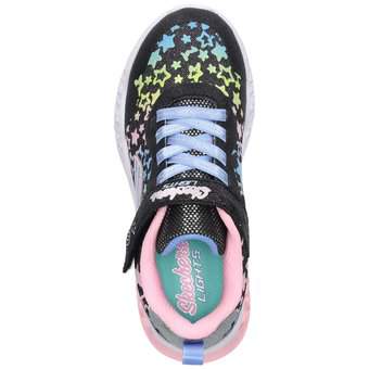 Skechers Shimmer Star Lights Sneaker in schwarz