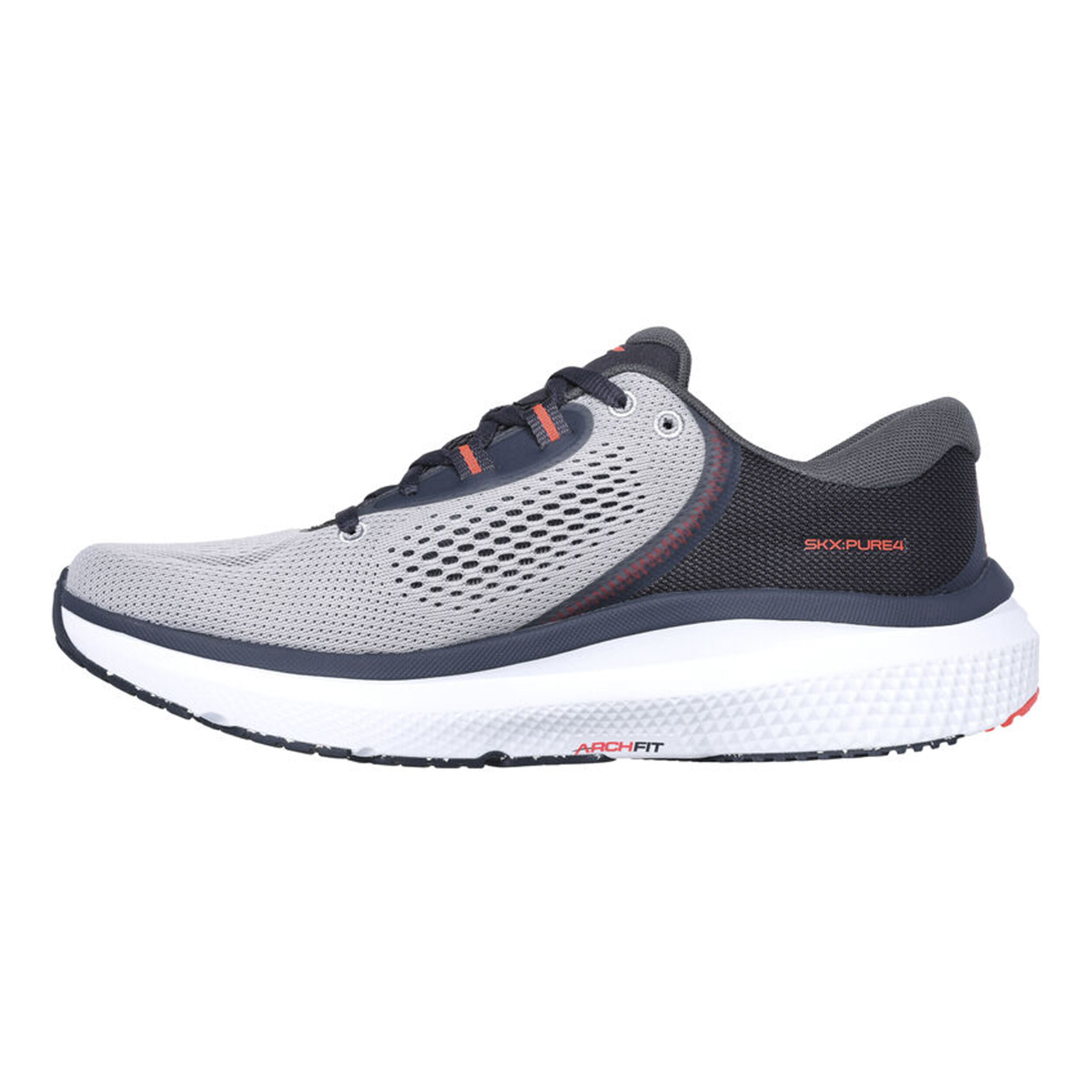 Go Run Pure 4 Neutralschuh Herren - Grau