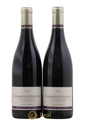 Chambolle-Musigny 1er Cru Les Sentiers Vieilles Vignes Anne et Hervé Sigaut (Domaine)  2014 - Lot de 2 Bouteilles