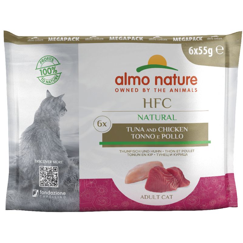 Almo Nature HFC Natural Pouch 6 x 55 g zu TOP-Preisen | bitiba %