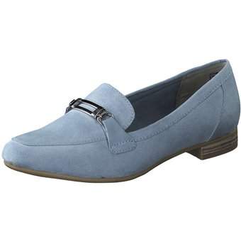 Marco Tozzi Slipper in blau