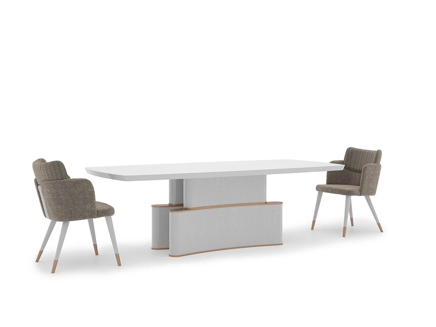 JVmoebel Esszimmer-Set Esszimmer Set Esstisch Design Sideboard Modern Möbel Essgruppe, (6-St., 1x Esstisch + 4x Stühle + 1x Sideboard), Made in Europa