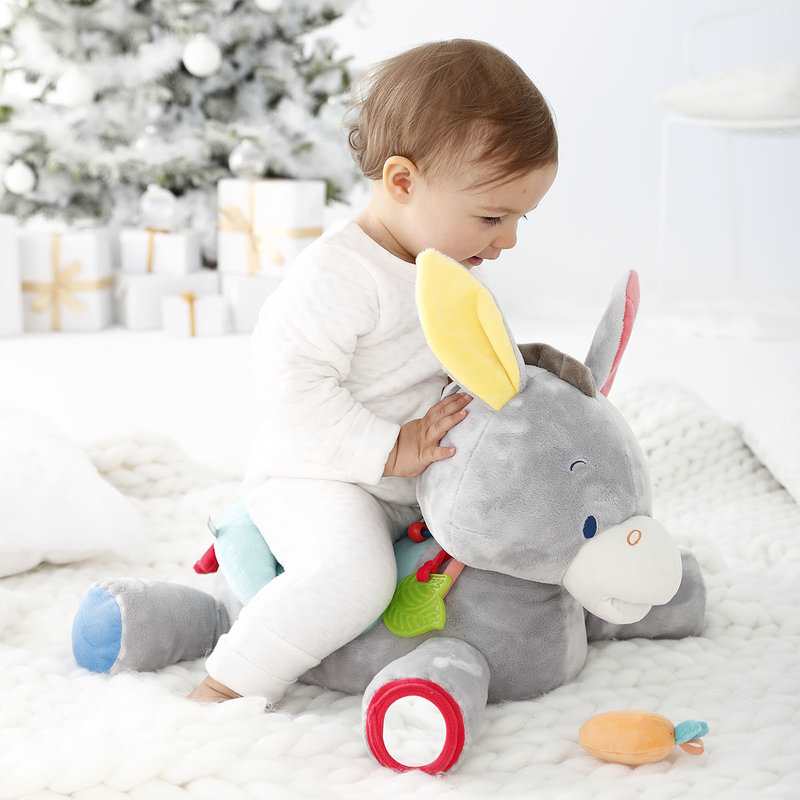 Peluche d'activités âne Titus