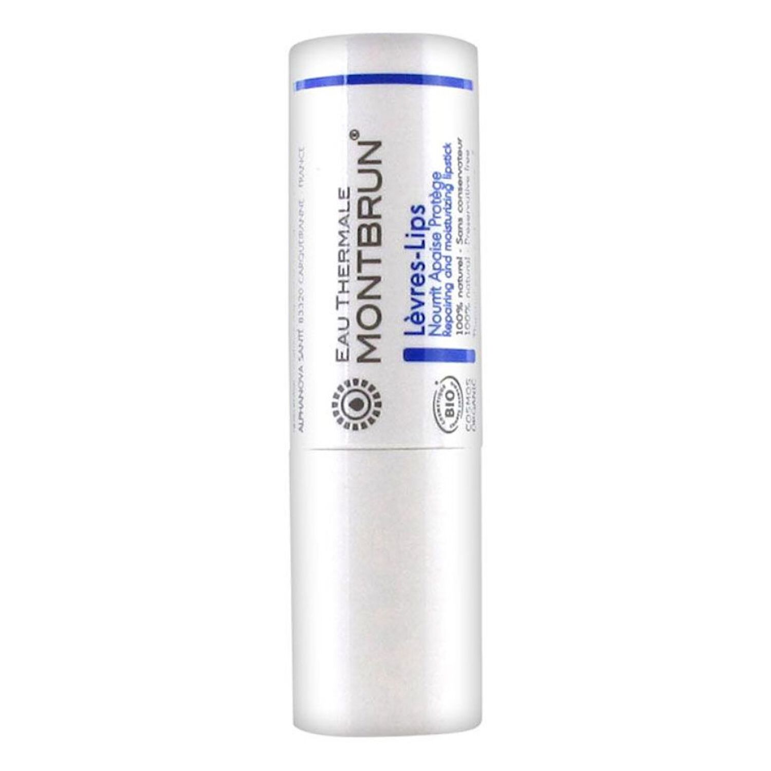 Alphanova Eau Thermale Montbrun Stick Lèves - Nourrit, Apaise & Protège 4 g