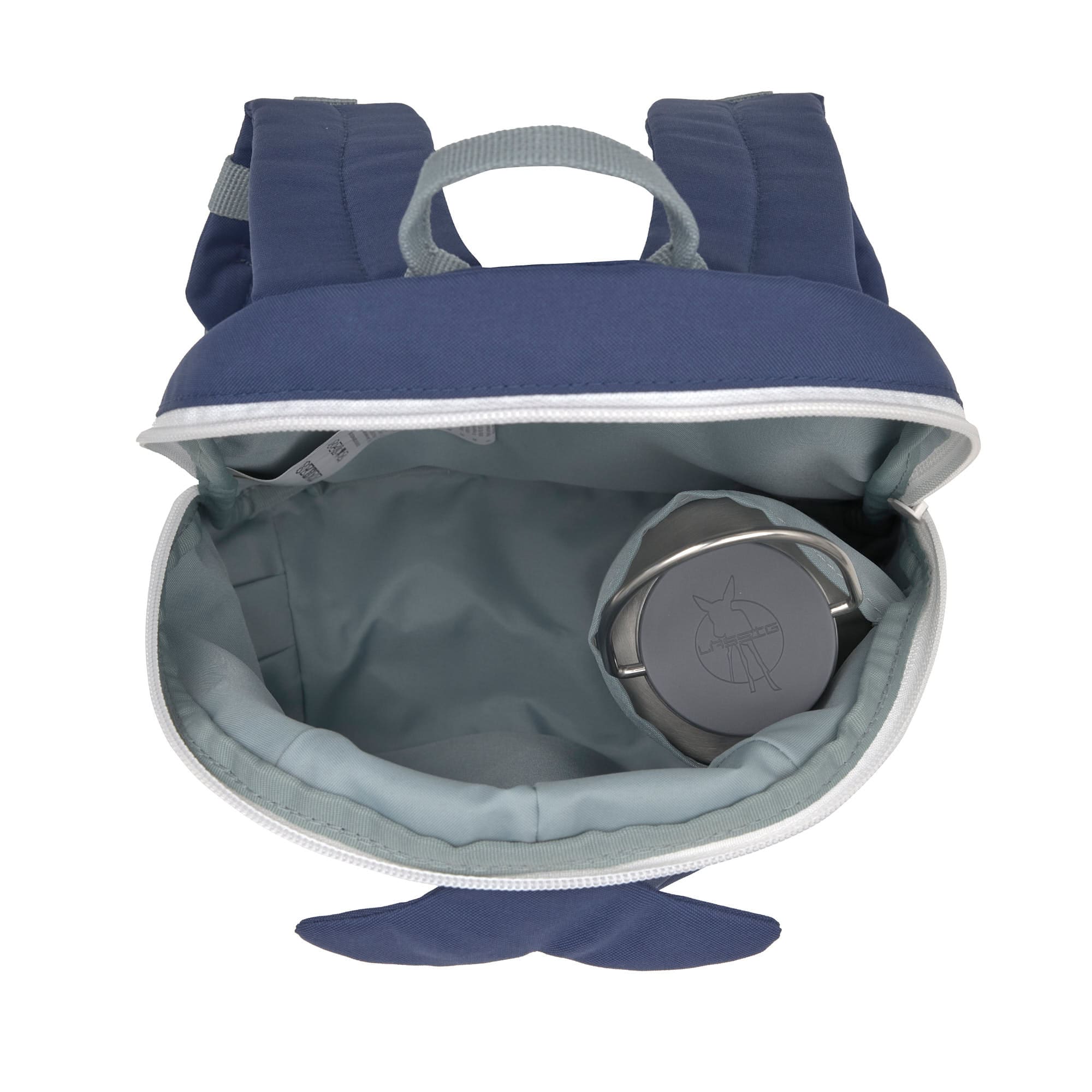 Kindergartenrucksack Tiny - Wal, Dunkelblau