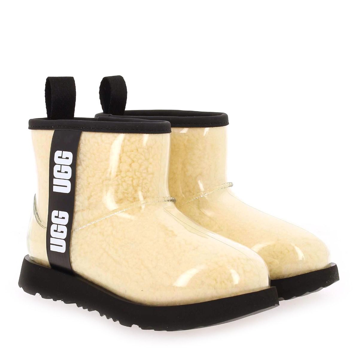 UGG  CLASSIC CLEAR MINI 2 - Écru Noir