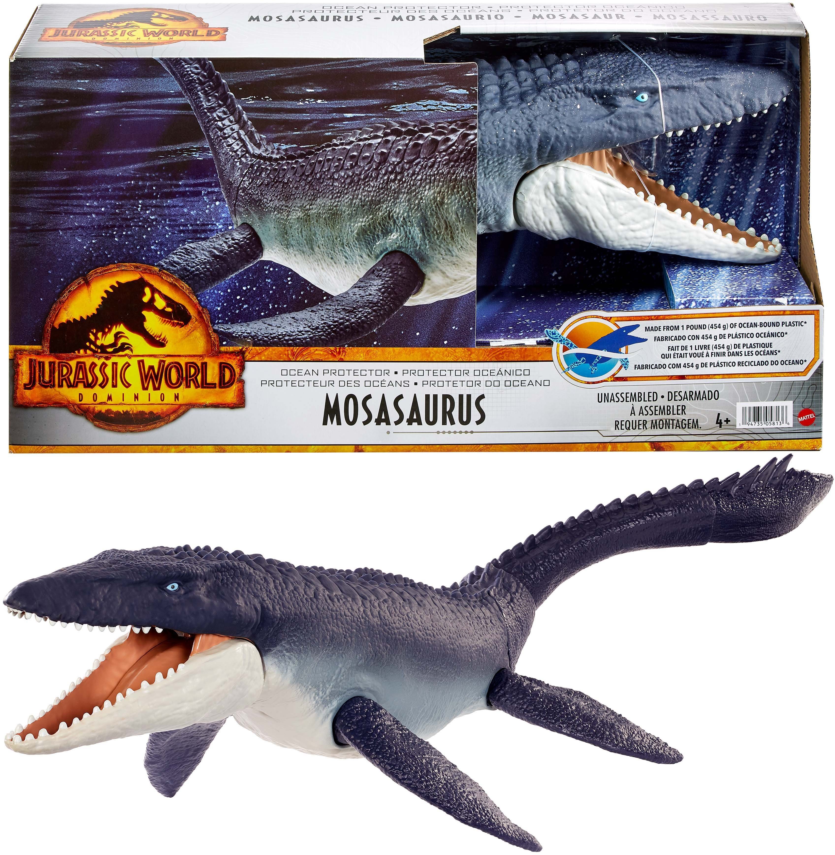 Mattel® Spielfigur Jurassic World, Ocean Protector Mosasaurus