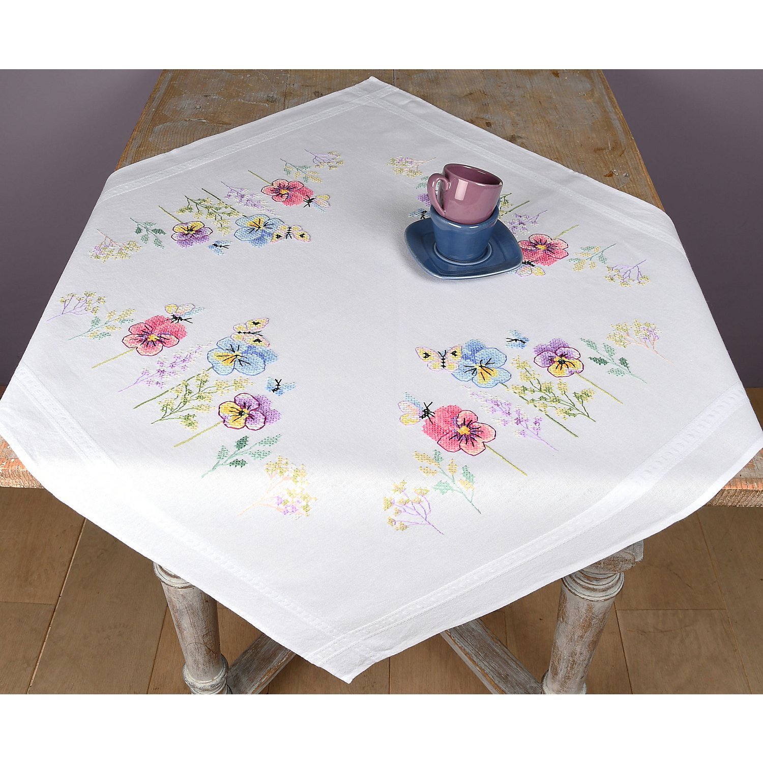 Stickmitteldecke